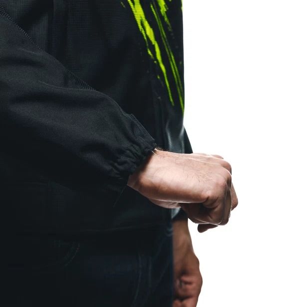 Dainese Herosphere Air Tex Jacket Black/Fluo Yellow Tarmac : Delivery in 5 days